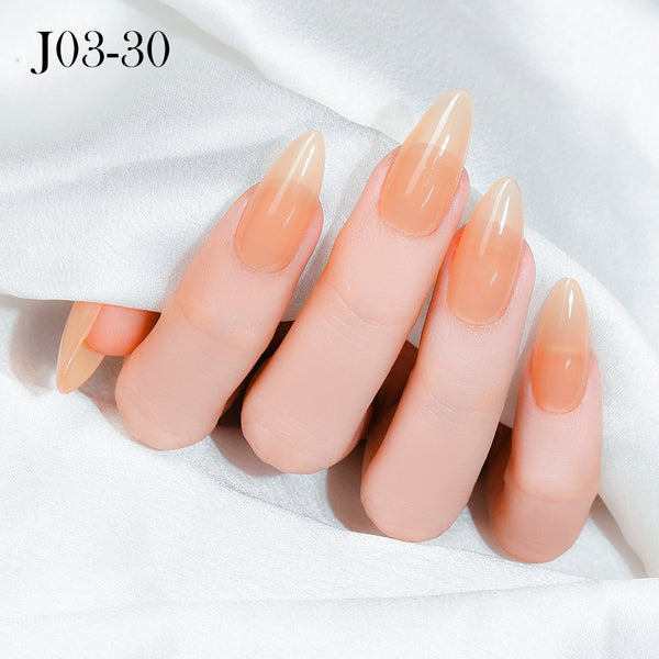 Jelly Gel Polish Colors - Lavis J03-30 - Bare With Me Collection by LAVIS NAILS sold by DTK Nail Supply