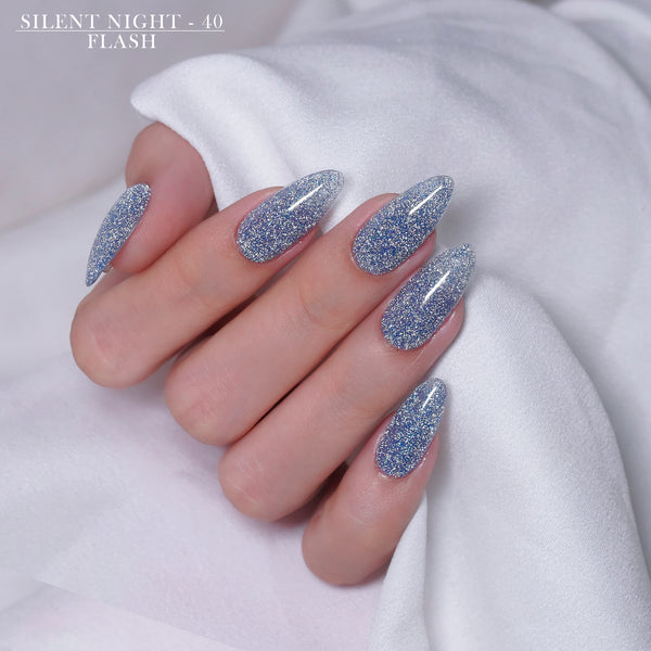LAVIS Reflective R05 - 40 - Gel Polish 0.5 oz - Silent Night Reflective Collection by LAVIS NAILS sold by DTK Nail Supply