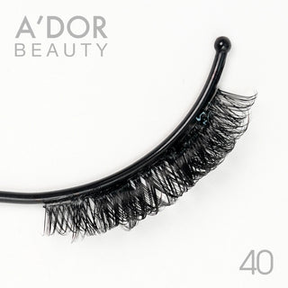 A’dor Beauty Eyelash thick & Volume box number 40
