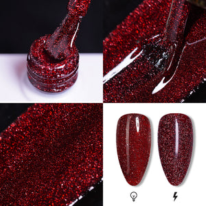 LAVIS Reflective R05 - 48 - Gel Polish 0.5 oz - Silent Night Reflective Collection by LAVIS NAILS sold by DTK Nail Supply