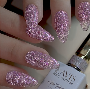 LAVIS 18 (G03-ver2) - Gel Polish 0.5 oz - Bridal Party Glitter Collection