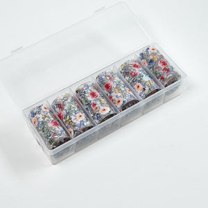 Nail Transfer Foil - Floral Print - LS102