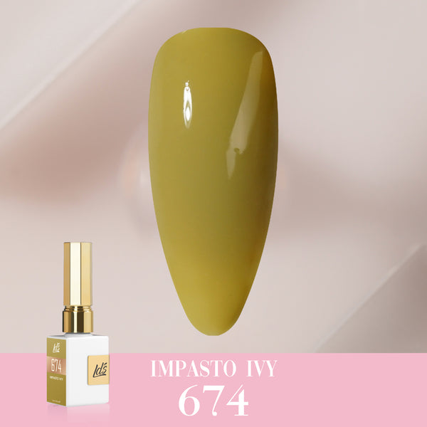 LDS Color Craze Gel Nail Polish - 674 Impasto Ivy - 0.5oz by LDS COLOR CRAZE sold by DTK Nail Supply