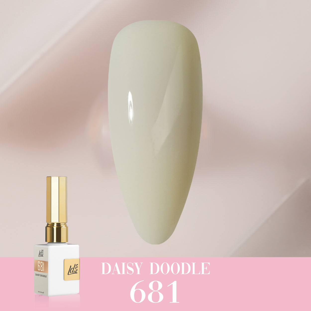 LDS Color Craze Gel Nail Polish - 681 Daisy Doodle - 0.5oz by LDS COLOR CRAZE sold by DTK Nail Supply