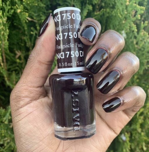 DND Gel Polish - 750 Brown Colors - Fudgsicle by DND - Daisy Nail Designs sold by DTK Nail Supply