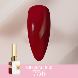 LDS Color Craze Gel Nail Polish - 756 Imperial Red - 0.5oz by LDS COLOR CRAZE sold by DTK Nail Supply
