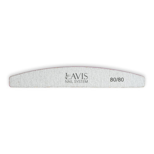 Lavis Halfmoon Nail Files 80/80 by OTHER sold by DTK Nail Supply