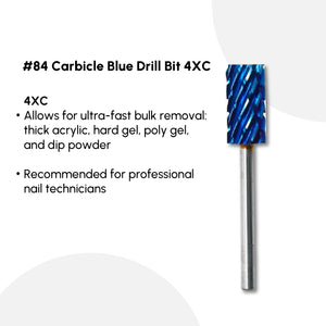 #84 Carbicle Blue Drill Bit 4XC