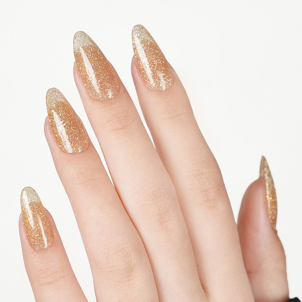 LDS Color Craze Gel Nail Polish - 977 Golden Age - 0.5oz