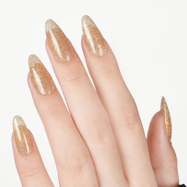 LDS Color Craze Gel Nail Polish - 977 Golden Age - 0.5oz