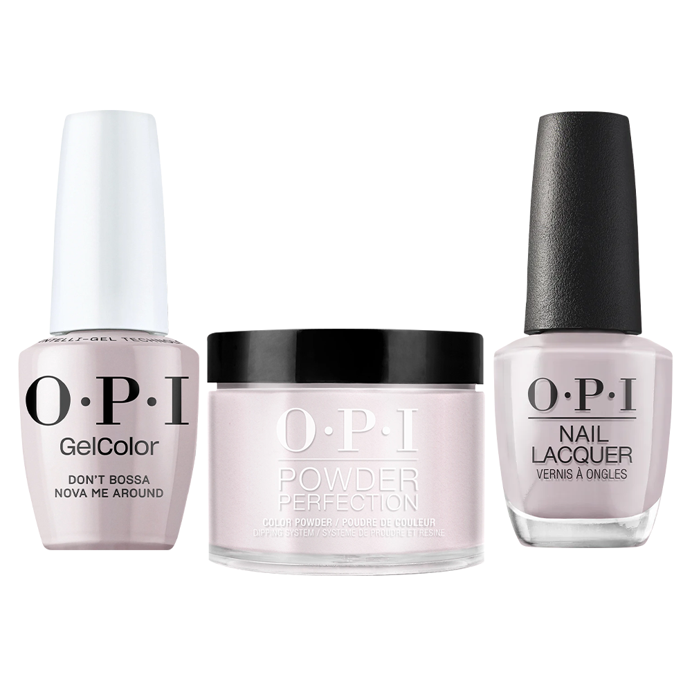 OPI Intelli 3 in 1 - A60 Don't Bossa Nova Me Around - Dip, Gel & Lacquer Matching