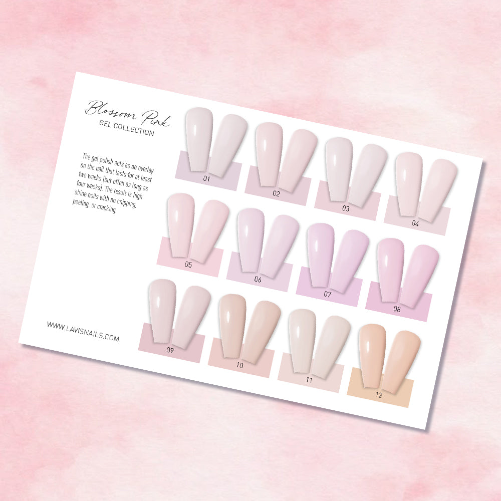 LDS BP Set 12 Colors - Blossom Pink Collection