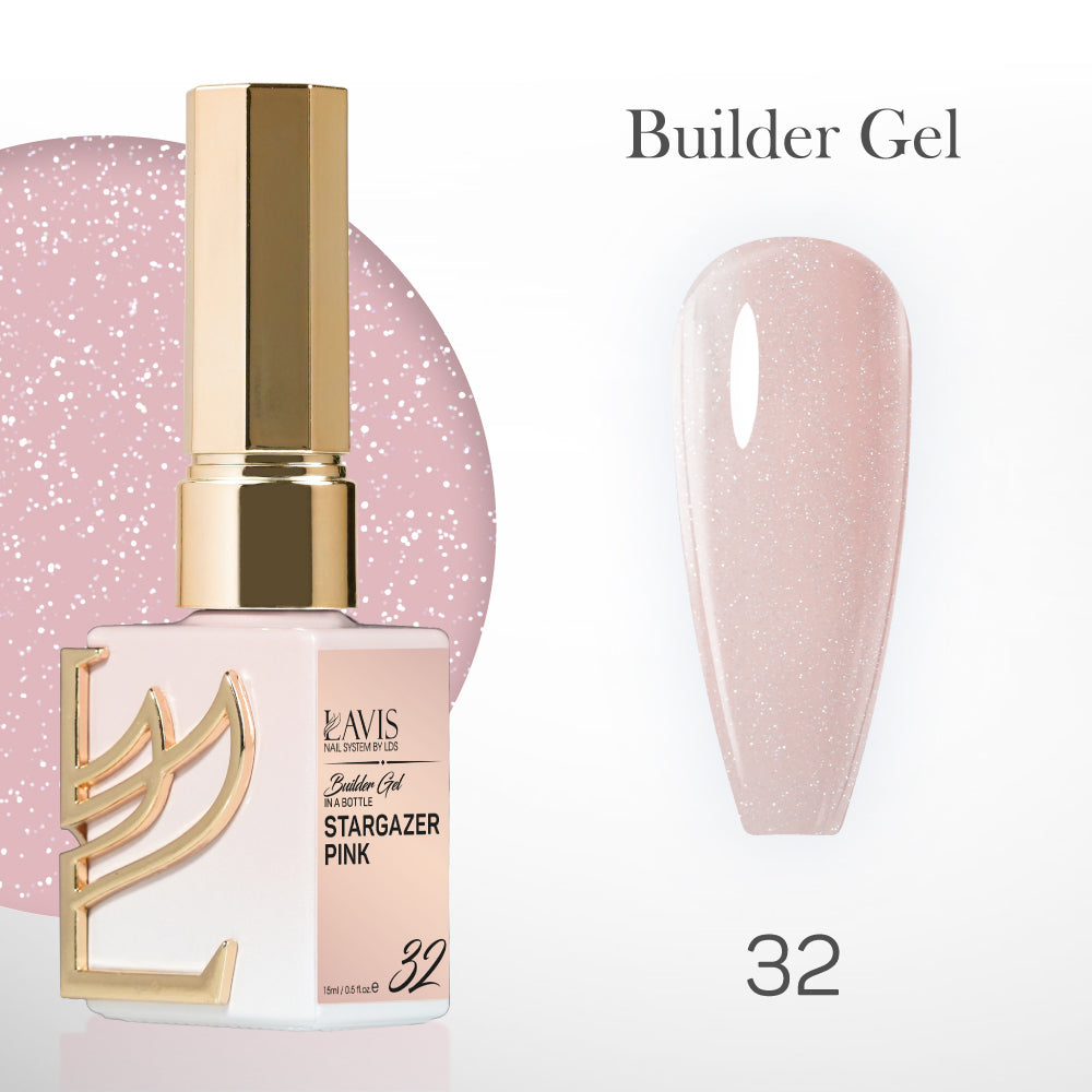 LAVIS Builder Gel In The Bottle - B32 - Gel Polish 15ml by LAVIS NAILS sold by DTK Nail Supply