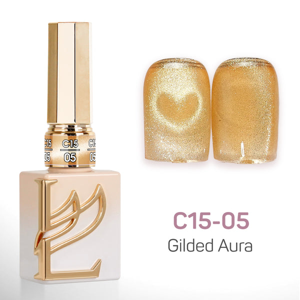 LAVIS Cat Eyes C15 - 05 - Gel Polish 0.5 oz - Gilded Aura Collection