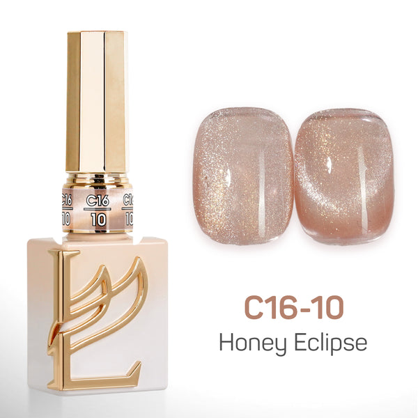 LAVIS Cat Eyes C16 - 10 - Gel Polish 0.5 oz - Honey Eclipse Collection