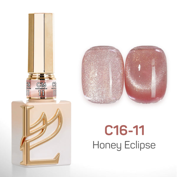 LAVIS Cat Eyes C16 - 11 - Gel Polish 0.5 oz - Honey Eclipse Collection