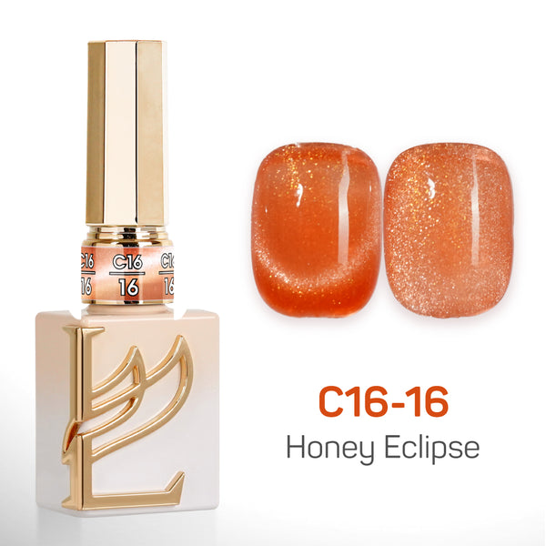 LAVIS Cat Eyes C16 - 16 - Gel Polish 0.5 oz - Honey Eclipse Collection