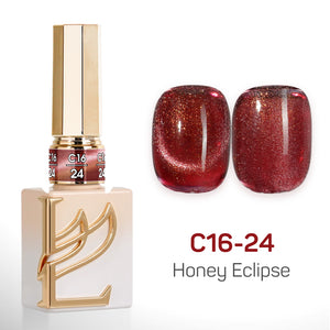 LAVIS Cat Eyes C16 - 24 - Gel Polish 0.5 oz - Honey Eclipse Collection