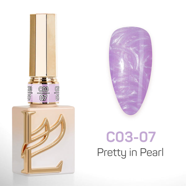 LAVIS C03 - 07 - Gel Polish 0.5 oz - Pretty in Pearl Collection