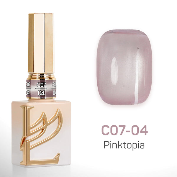 LAVIS C07 - Set 24 Colors - Gel Polish 0.5 oz - Pinktopia Collection