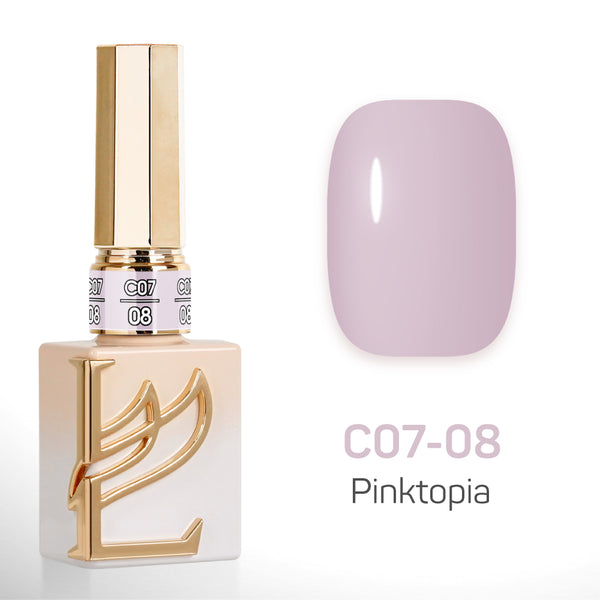 LAVIS C07 - Set 24 Colors - Gel Polish 0.5 oz - Pinktopia Collection