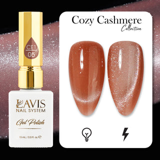 LAVIS Cat Eyes CE1 - 05 - Gel Polish 0.5 oz - Cozy Cashmere Collection by LAVIS NAILS sold by DTK Nail Supply