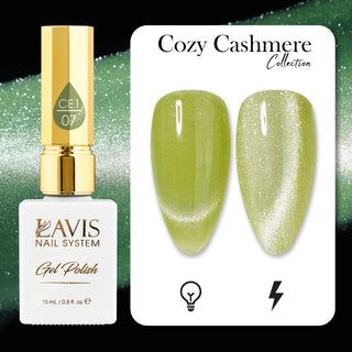  LAVIS Cat Eyes CE1 - 07 - Gel Polish 0.5 oz - Cozy Cashmere Collection by LAVIS NAILS sold by DTK Nail Supply