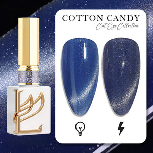 LAVIS Cat Eyes CE10 - 07 (Ver1) - Gel Polish 0.5 oz - Cotton Candy Collection