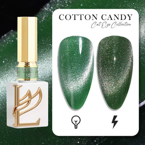 LAVIS Cat Eyes CE10 - 10 (Ver1) - Gel Polish 0.5 oz - Cotton Candy Collection