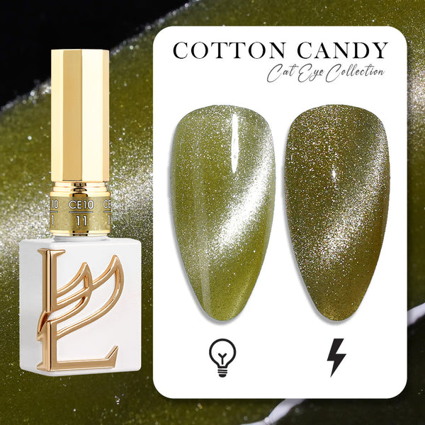 LAVIS Cat Eyes CE11 - 10 (Ver1) - Gel Polish 0.5 oz - Cotton Candy Collection