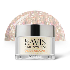 LAVIS - 19 CONFETTI - 1.5 oz by LAVIS NAILS sold by DTK Nail Supply