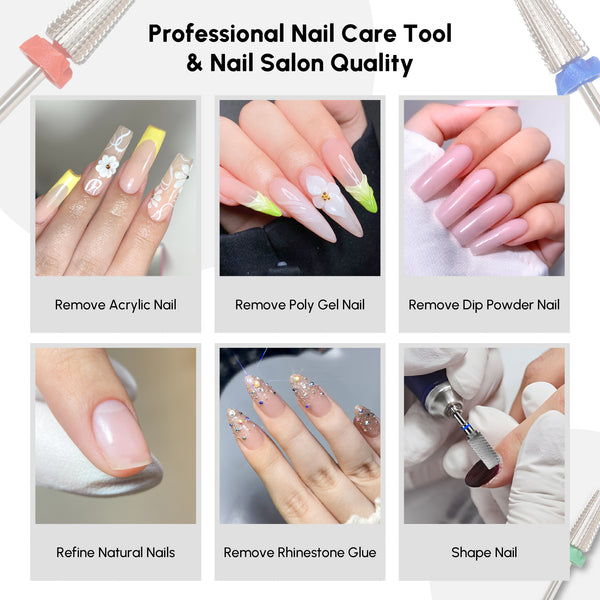 Carbide 5in1 Drill Bit Silver