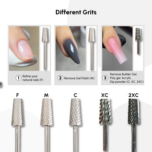 Carbide Large Barrel Tapered Drill Bit