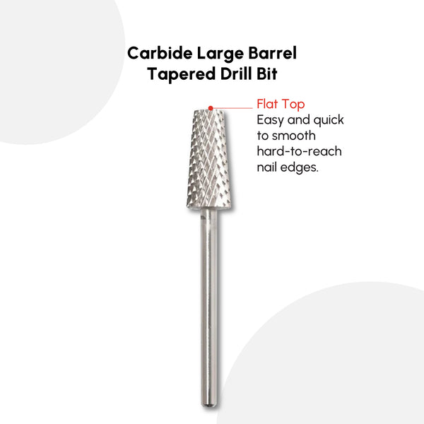 Carbide Large Barrel Tapered Drill Bit