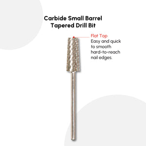 Carbide Small Barrel Tapered Drill Bit