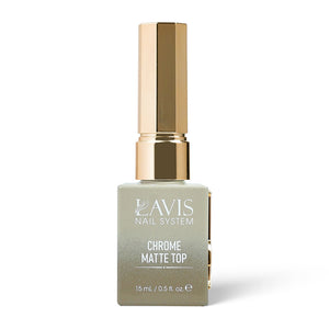 LAVIS Chrome Matte Top - 0.5 oz (New)