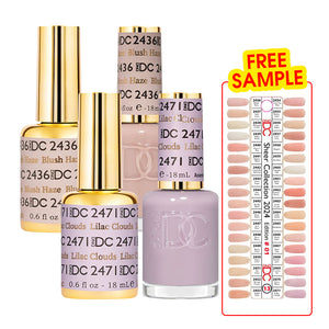 DC Part 13 - Set of 35 Gel & Lacquer Combos by DND DC sold by DTK Nail Supply
