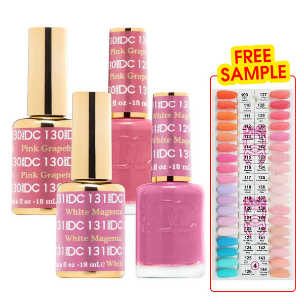 DC Part 4 - Set of 34 Gel & Lacquer Combos by DND DC sold by DTK Nail Supply