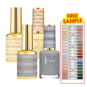 DC Part 9 - Set of 25 Gel & Lacquer Combos by DND DC sold by DTK Nail Supply