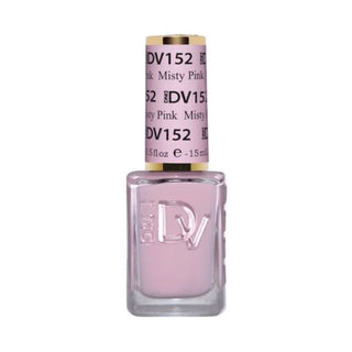 DND DV 152 Misty Pink - DND Diva Gel Polish & Matching Nail Lacquer Duo Set