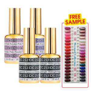 DND DC Mermaid Collection Set of 35 Colors by DND DC sold by DTK Nail Supply