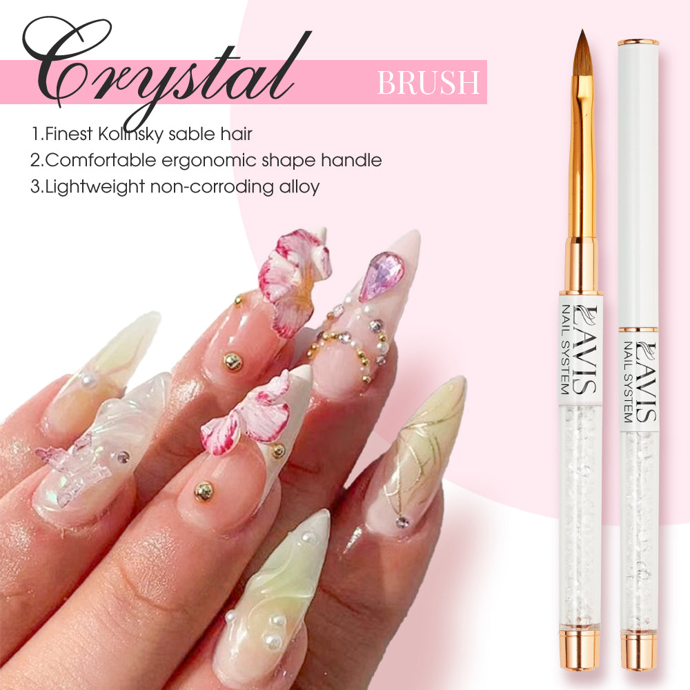 Lavis Kolinsky Brush #4 by LAVIS sold by DTK Nail Supply