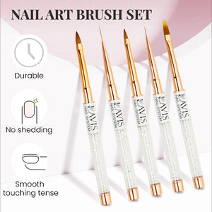 Lavis Kolinsky Brush #4 by LAVIS sold by DTK Nail Supply