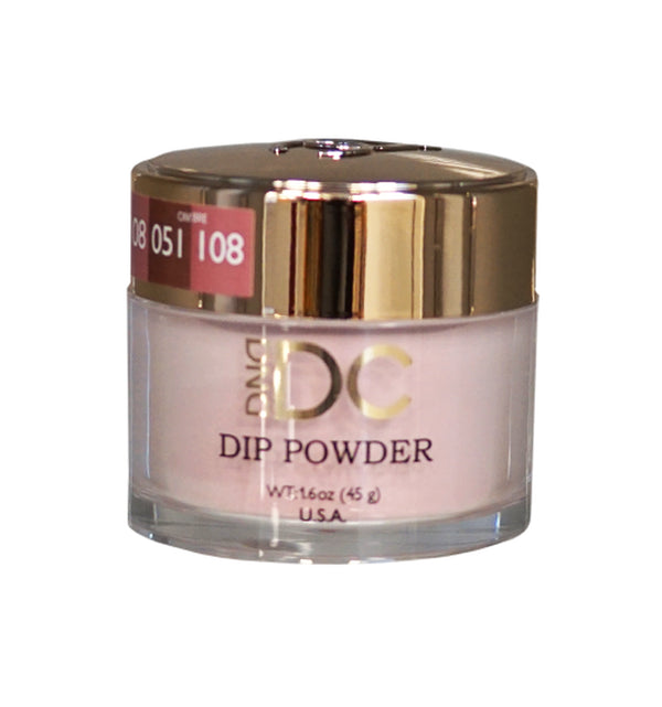 DND DC Acrylic & Dip Powder - DC108 Barn Red by DND - Daisy Nail Designs sold by DTK Nail Supply