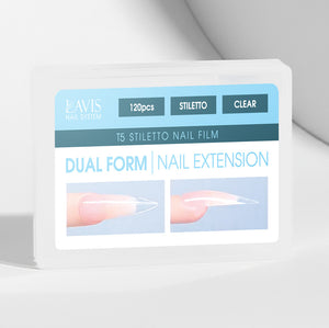 LAVIS - Dual Form Tips Taye Part 5 - Stiletto Clear