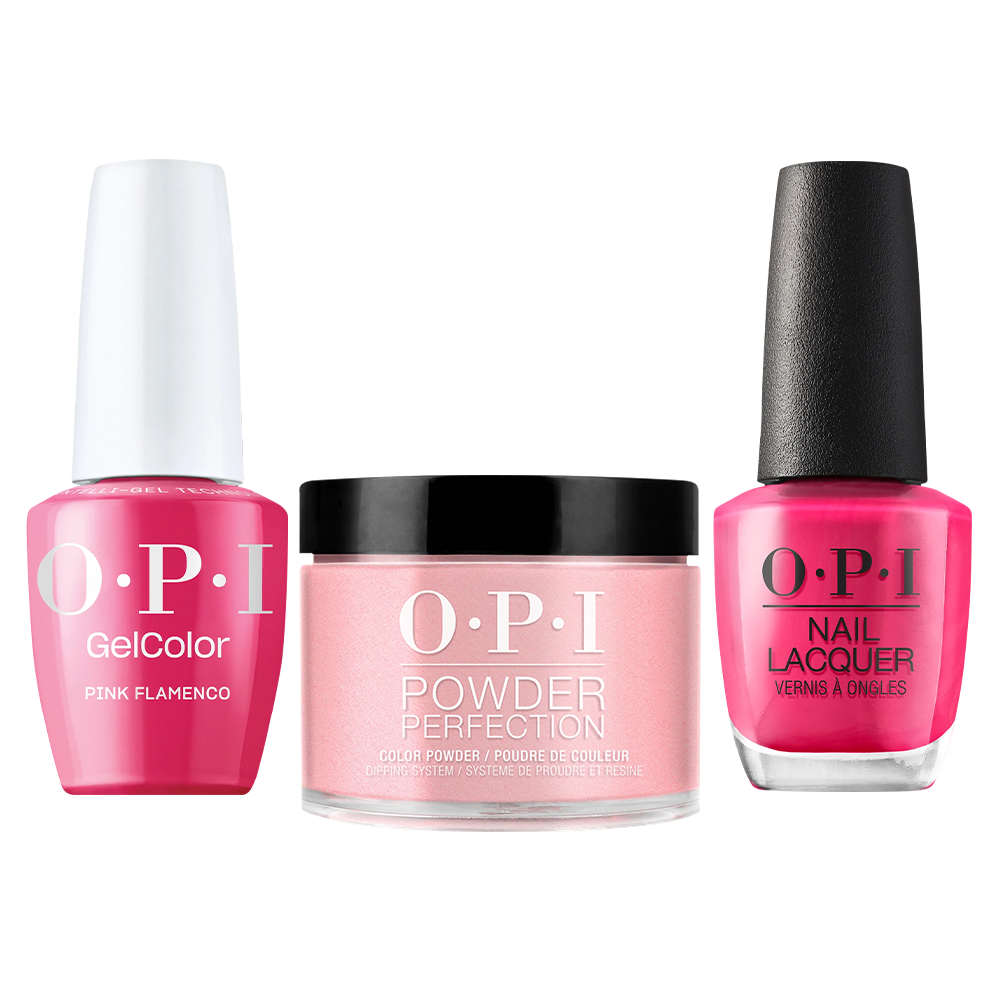 OPI Intelli 3 in 1 - E44 Pink Flamenco - Dip, Gel & Lacquer Matching