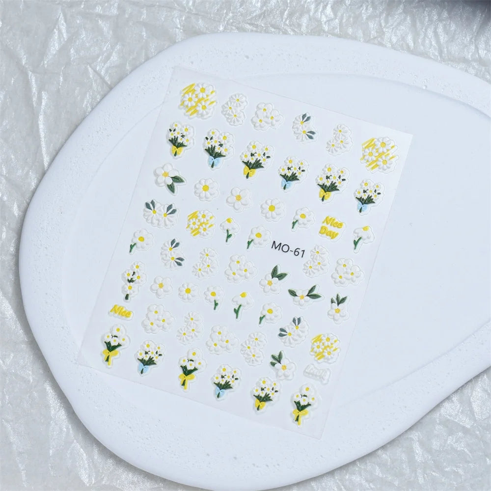 3D Nail Art Stickers MO-61 by Joyful Nail sold by DTK Nail Supply