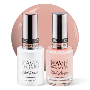 Lavis Gel Nail Polish Duo - 277 Honey Beige