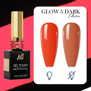 LDS Glow In The Dark - 12 Colors GW01-12 by LDS sold by DTK Nail Supply