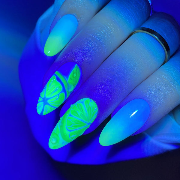 LDS Glow In The Dark - 12 Colors GW01-12 by LDS sold by DTK Nail Supply